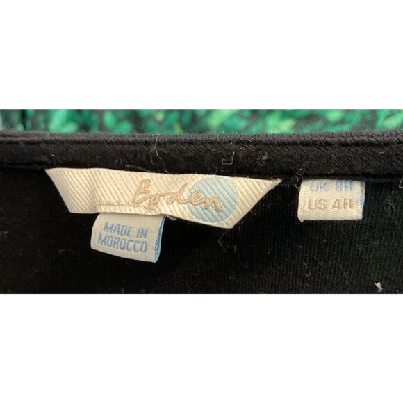 🖤 Boden Black Sleeveless Maxi Dress Size 4R - Picture 5 of 7